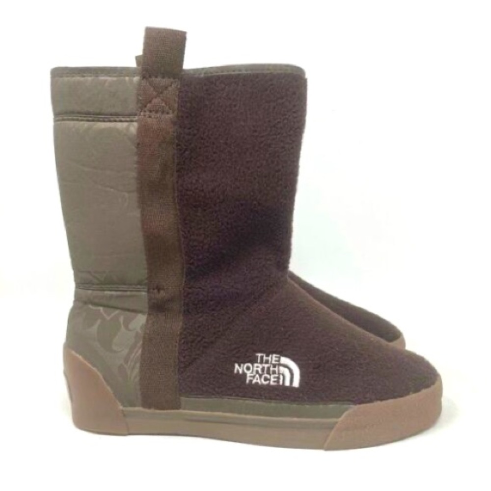 PRELOVED // The North Face Ahel Fleece Boots in Brown
